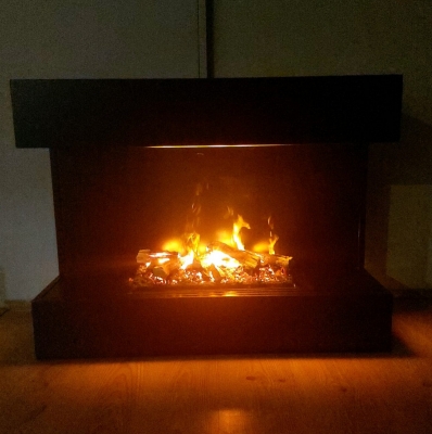 Wallfire 3d Su Buharlı Elektrikli Şömine-2