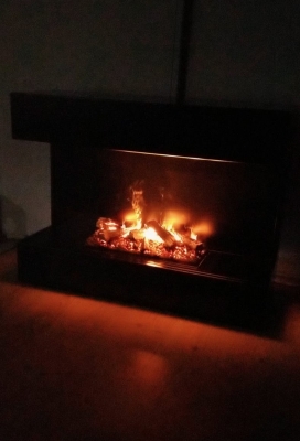 Wallfire 3d Su Buharlı Elektrikli Şömine-7