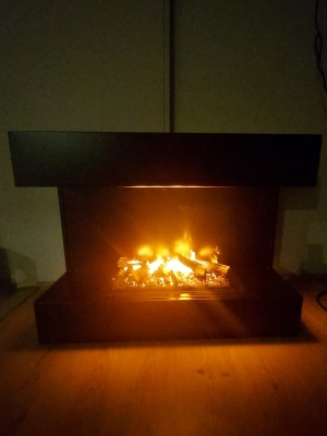 Wallfire 3d Su Buharlı Elektrikli Şömine-5