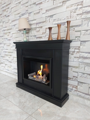 CLASSICAL BLACK BACASIZ ŞÖMİNE-1