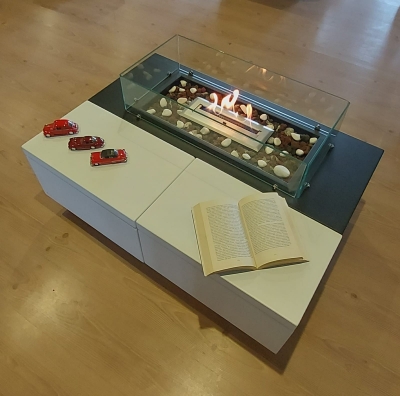 BLACK & WHITE BACASIZ ŞÖMİNE-4