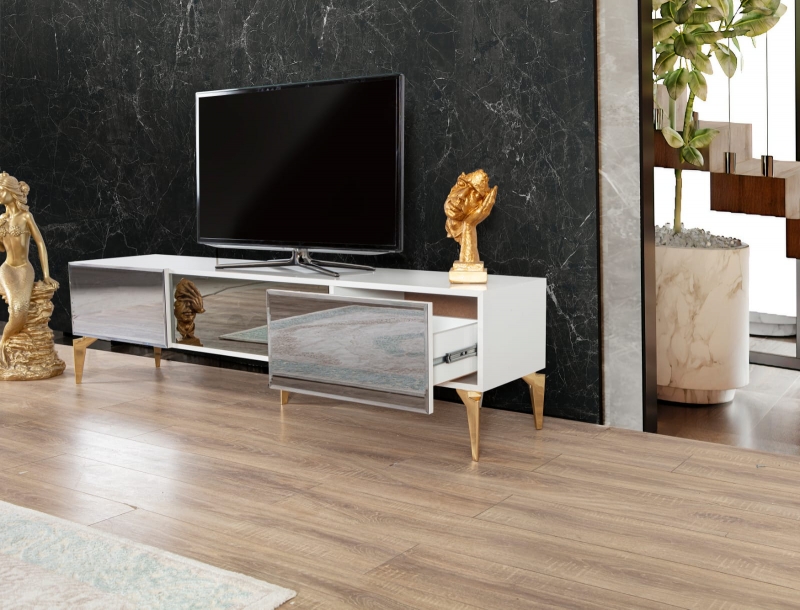 FLAMINGO ŞÖMİNELİ TV ÜNİTESİ (ELEKTRİKLİ)