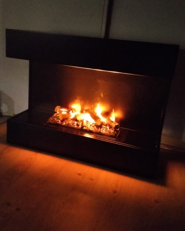 Wallfire 3d Su Buharlı Elektrikli Şömine