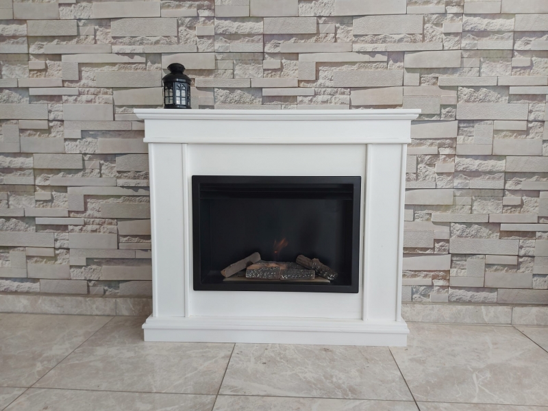 CLASSICAL WHITE BACASIZ ŞÖMİNE