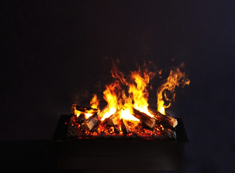 3D Su Buharlı Elektrikli Şömine 70