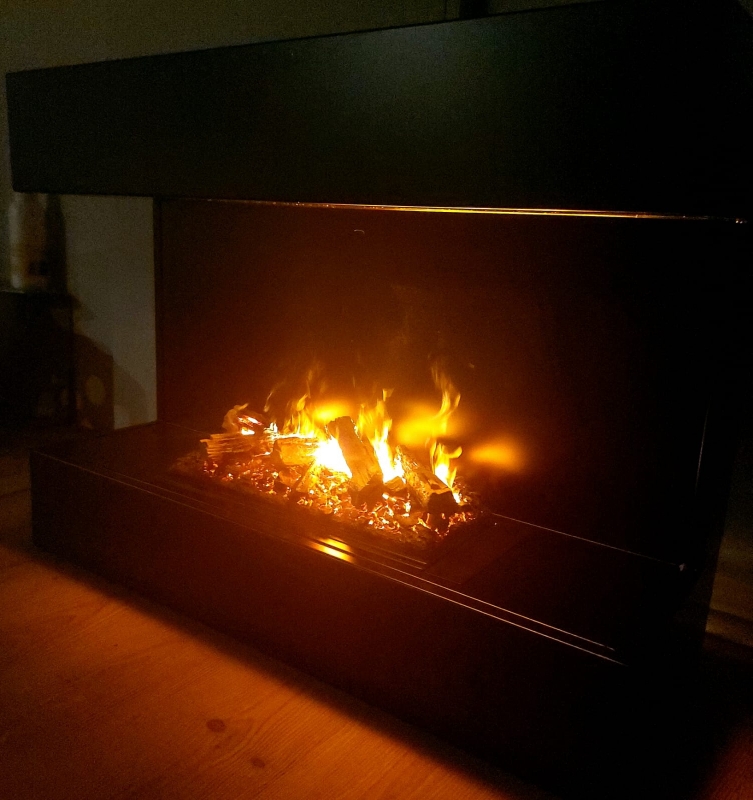 Wallfire 3d Su Buharlı Elektrikli Şömine