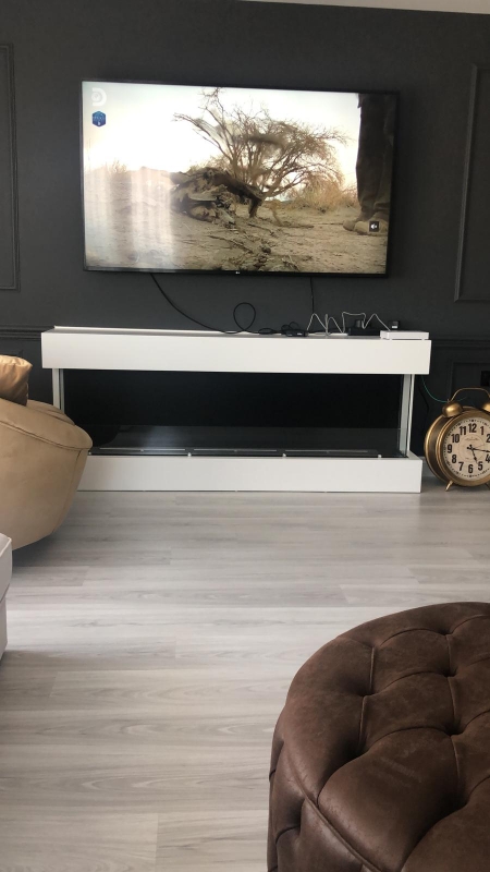 WALLFIRE 180 CAMLI BACASIZ ŞÖMİNE