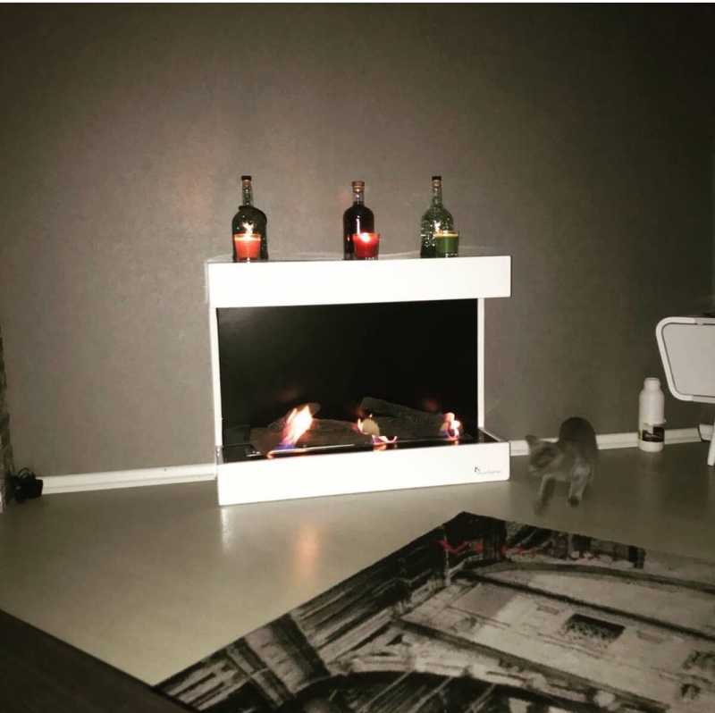 WALLFIRE 90 BACASIZ ŞÖMİNE