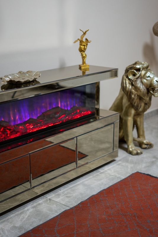 LEON ŞÖMİNELİ KONSOL