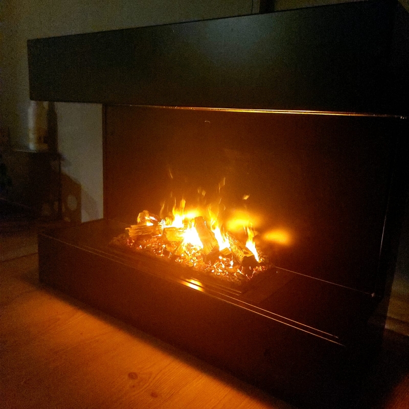 Wallfire 3d Su Buharlı Elektrikli Şömine