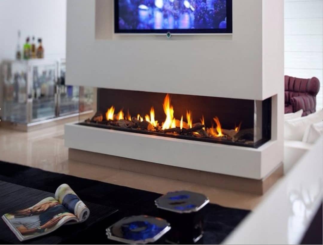 WALLFIRE 180 CAMLI BACASIZ ŞÖMİNE