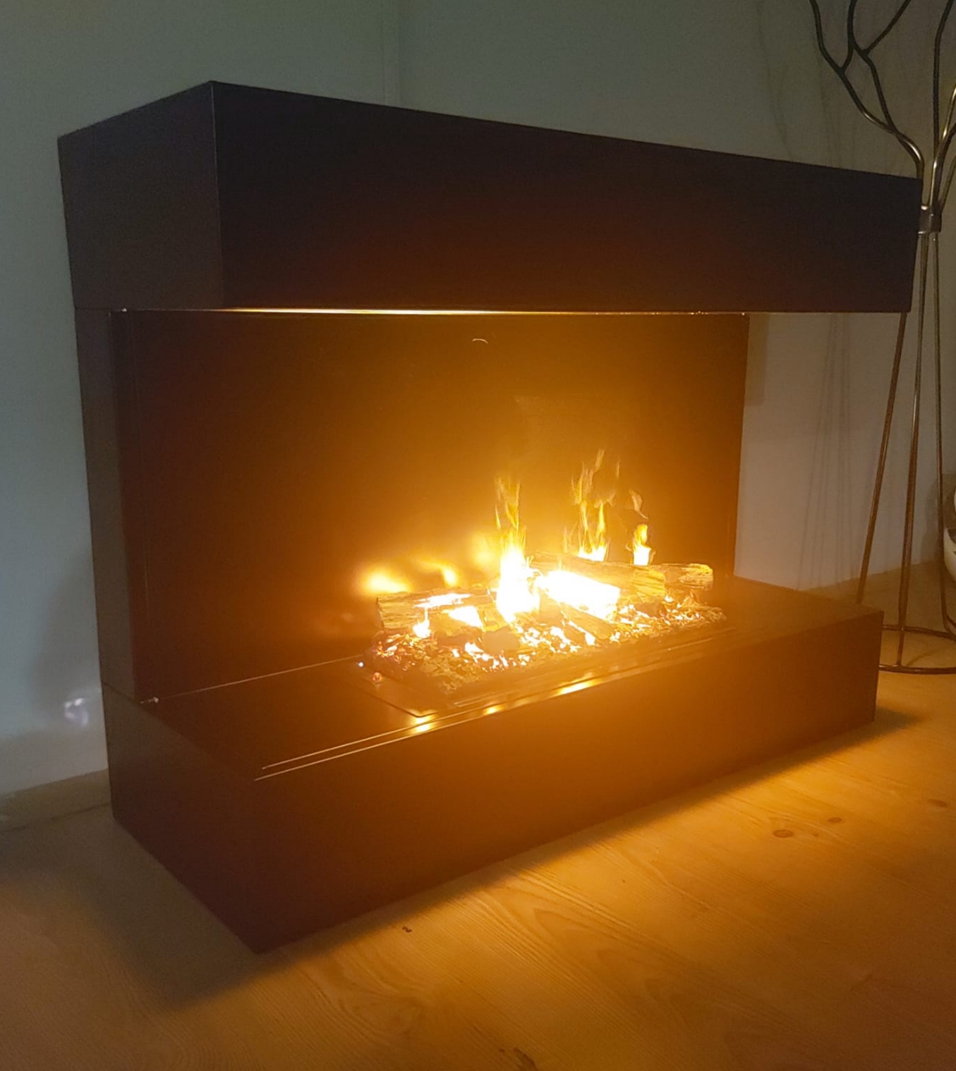 Wallfire 3d Su Buharlı Elektrikli Şömine